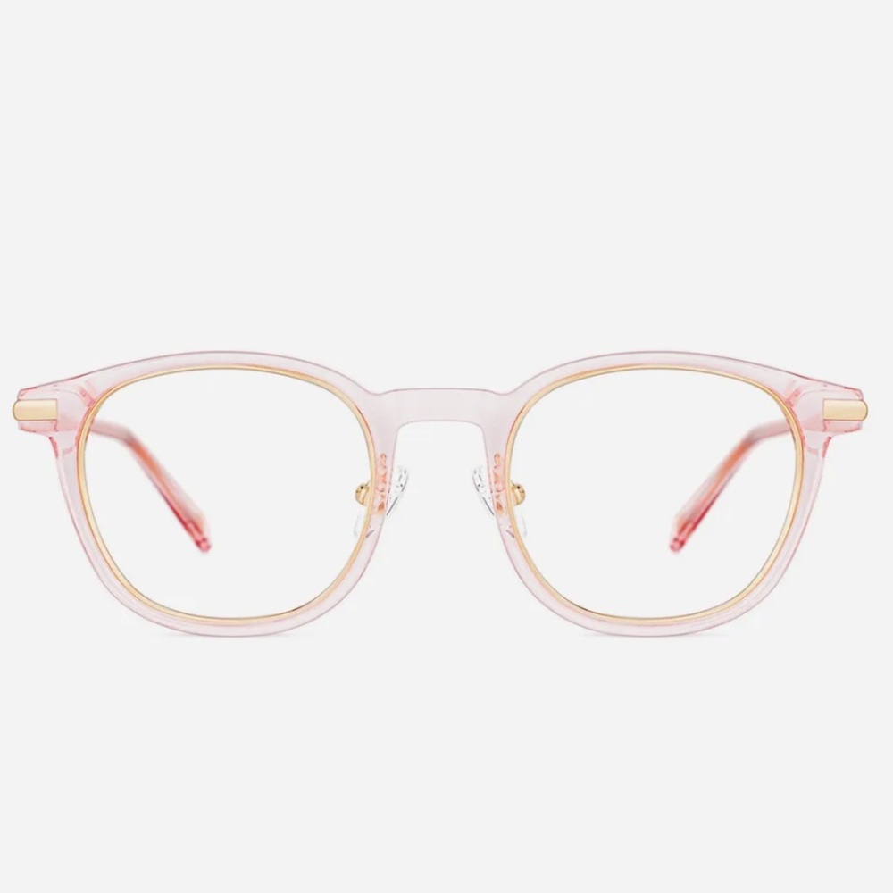 Pamela transparent pink Tijn Glasses